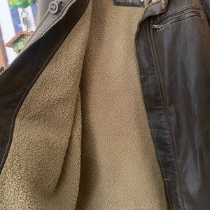 BKE Leather jacket size large
